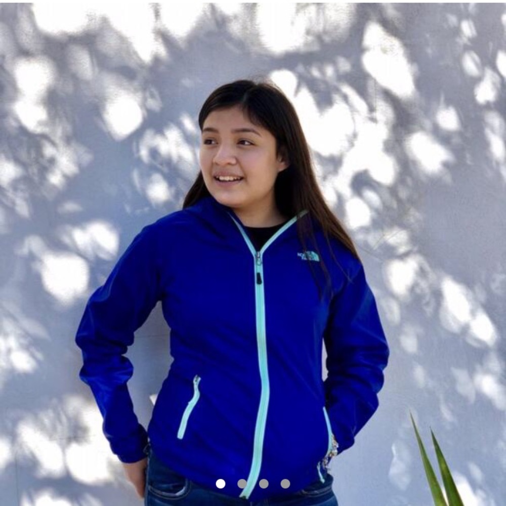 Blue North Face Jacket